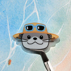 Abroader Otter Sticker